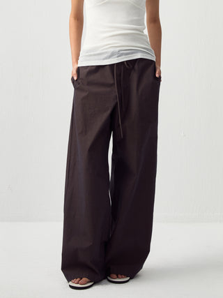 CUBIC Relaxed Straight-Leg Cotton Trousers