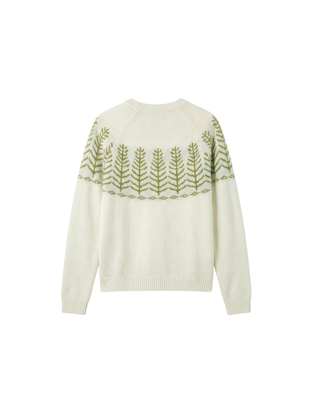 CUBIC Wool Pine Jacquard Sweater-8