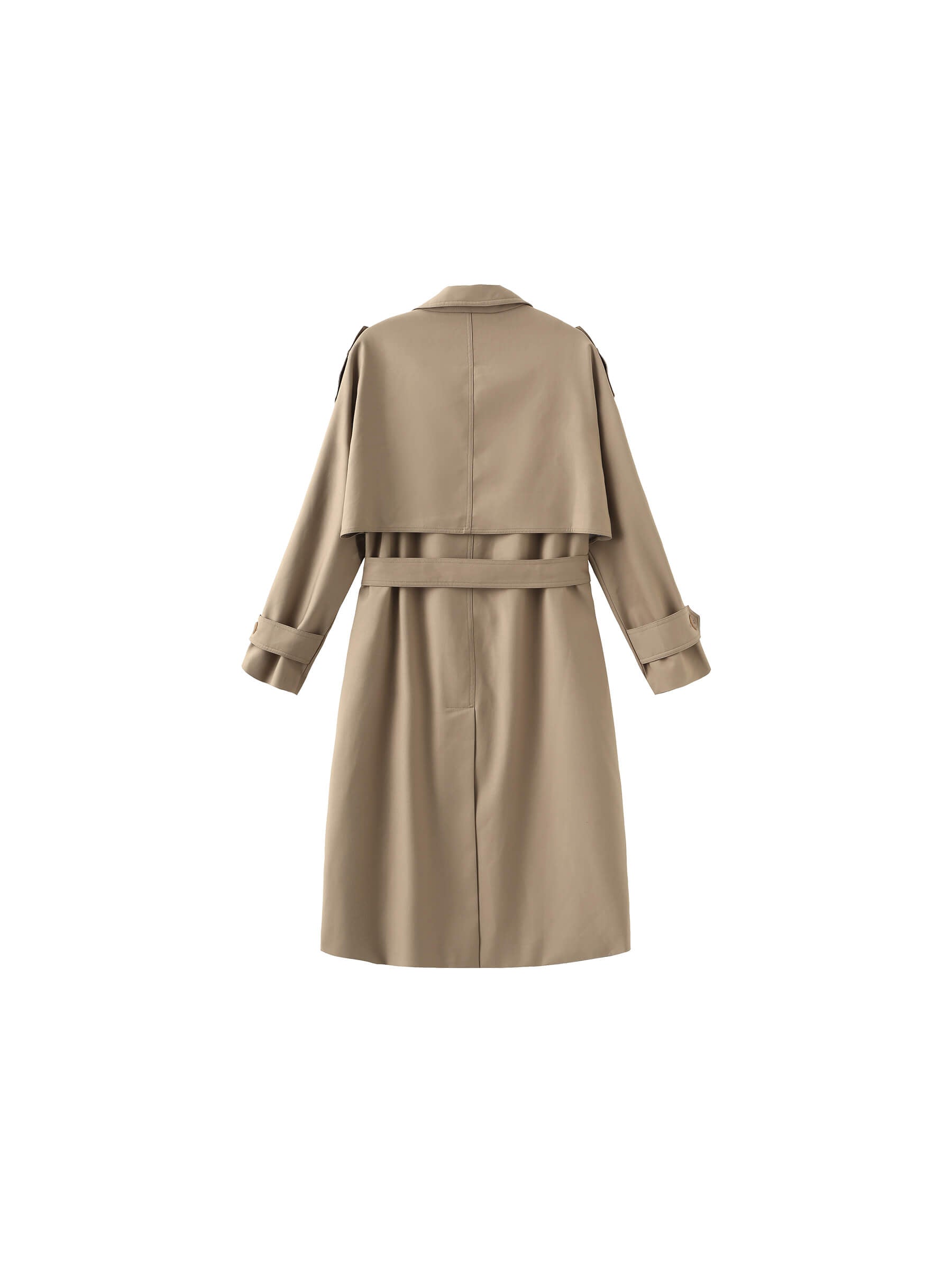 Double Breasted Trench Coat with Belt-9