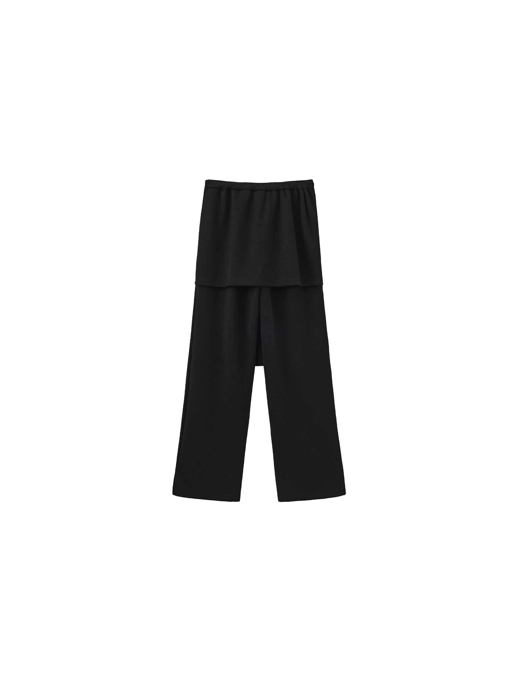 Casual Drawstring Waist Straight Pants-8