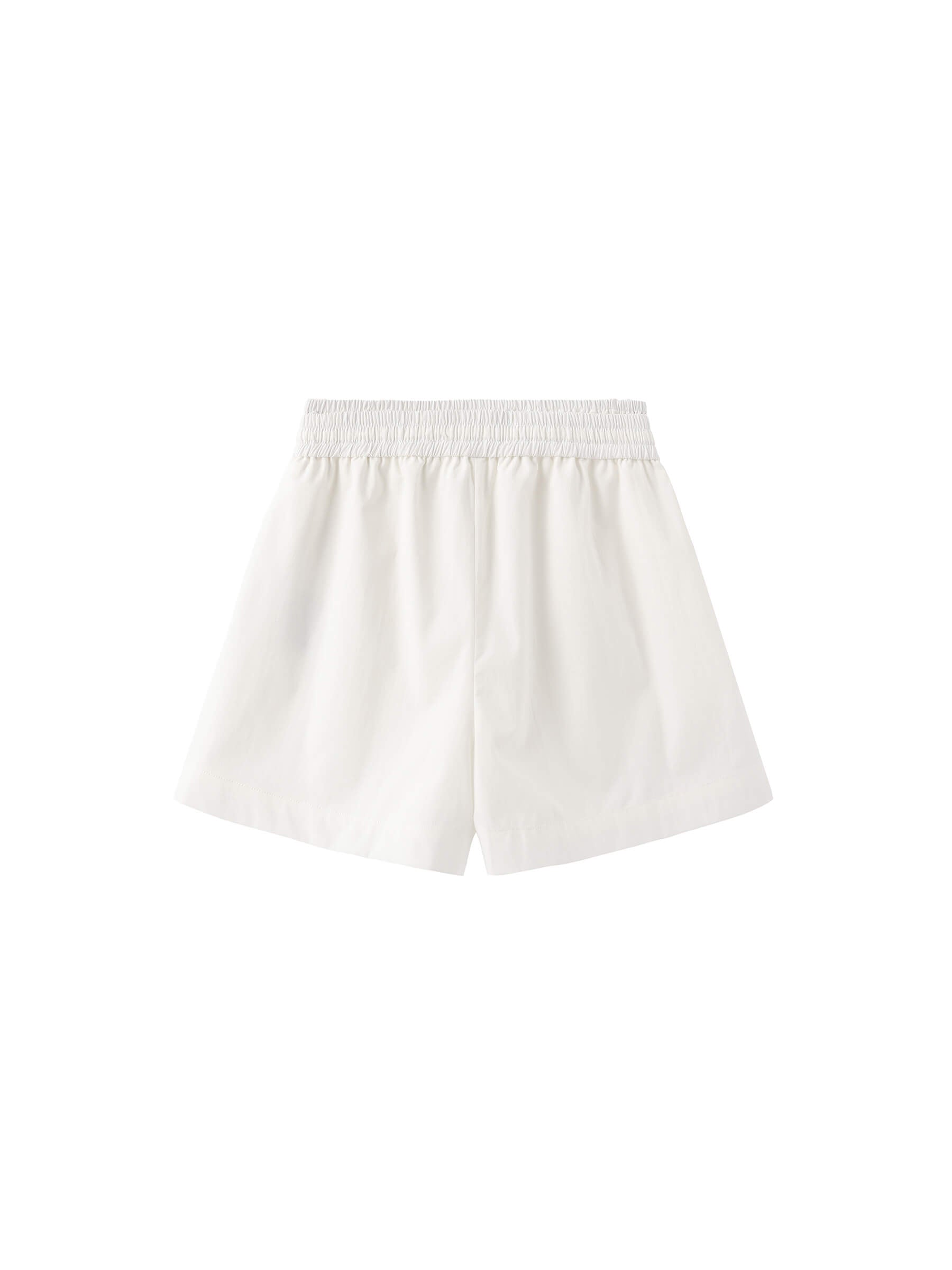 Drawstring Elastic Waist Mini Shorts-9