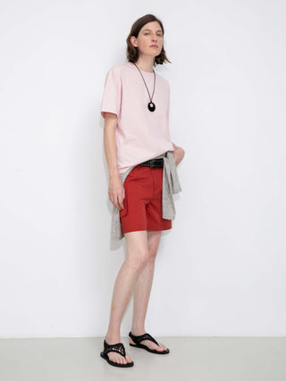 C by CUBIC Oversized Crew Neck Solid T-Shirt