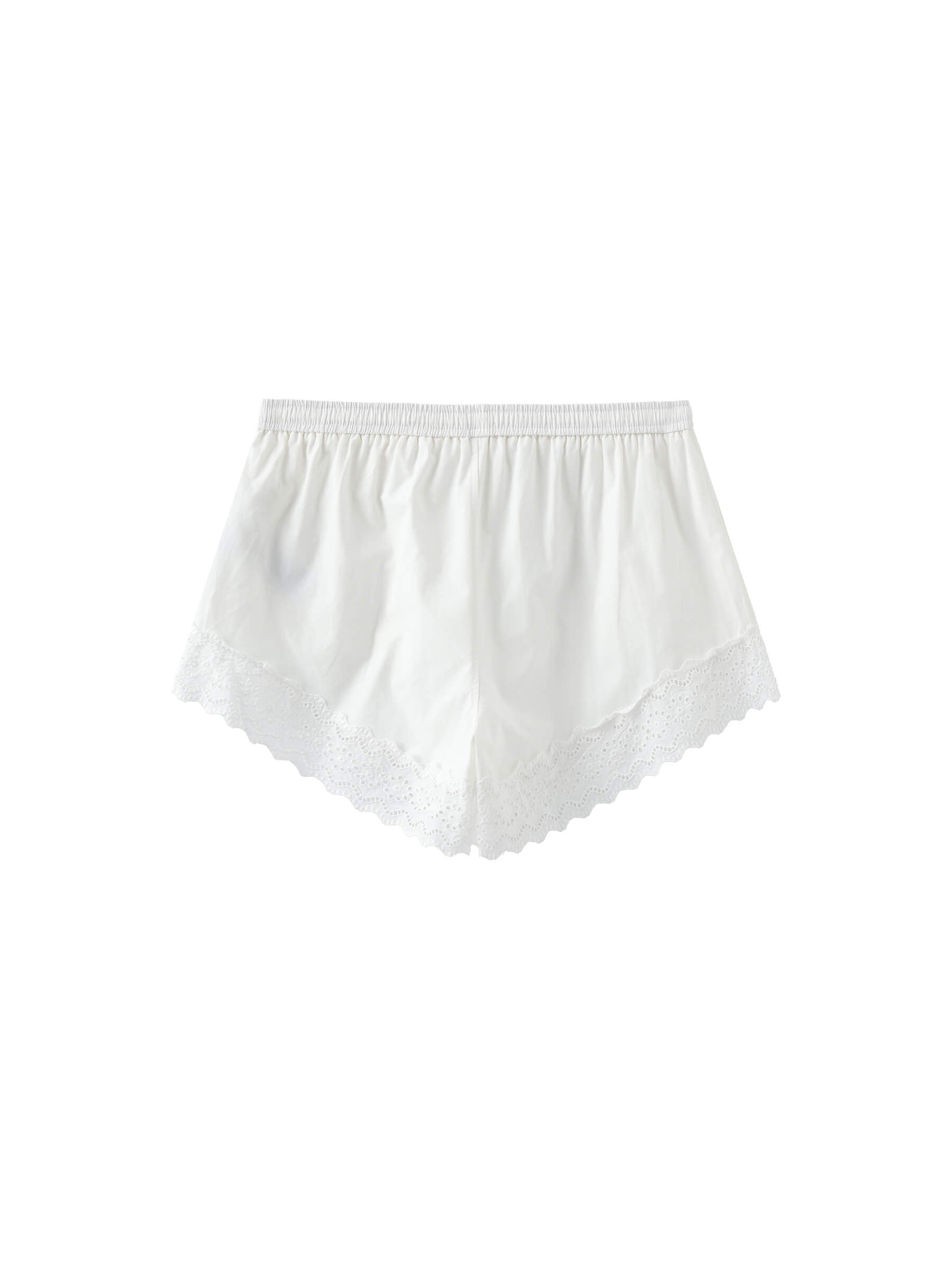 Casual Lace 100% Cotton Shorts-9