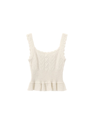 Crochet Knit Cami Top