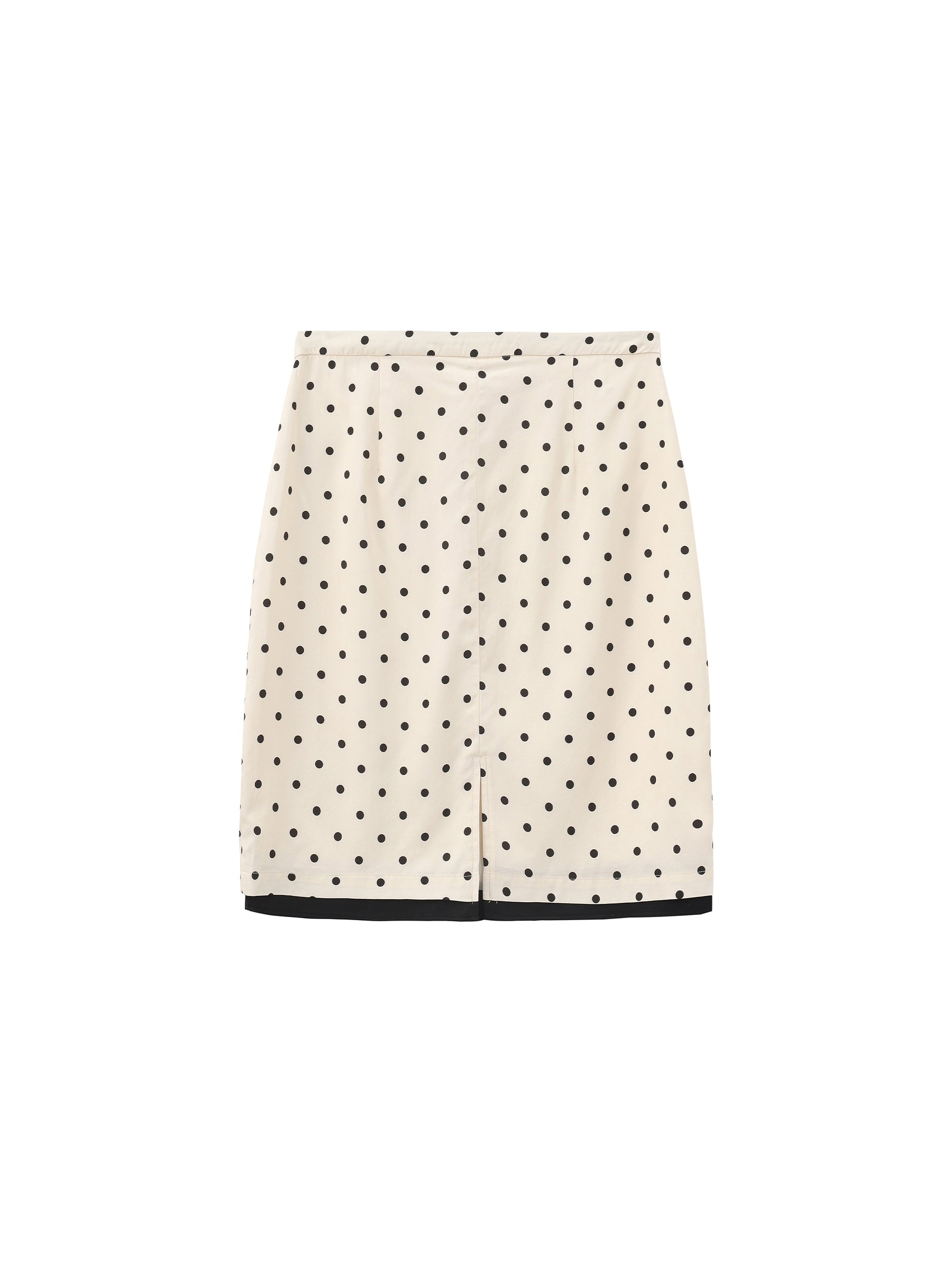 CUBIC Polka Dot Straight Skirt-8