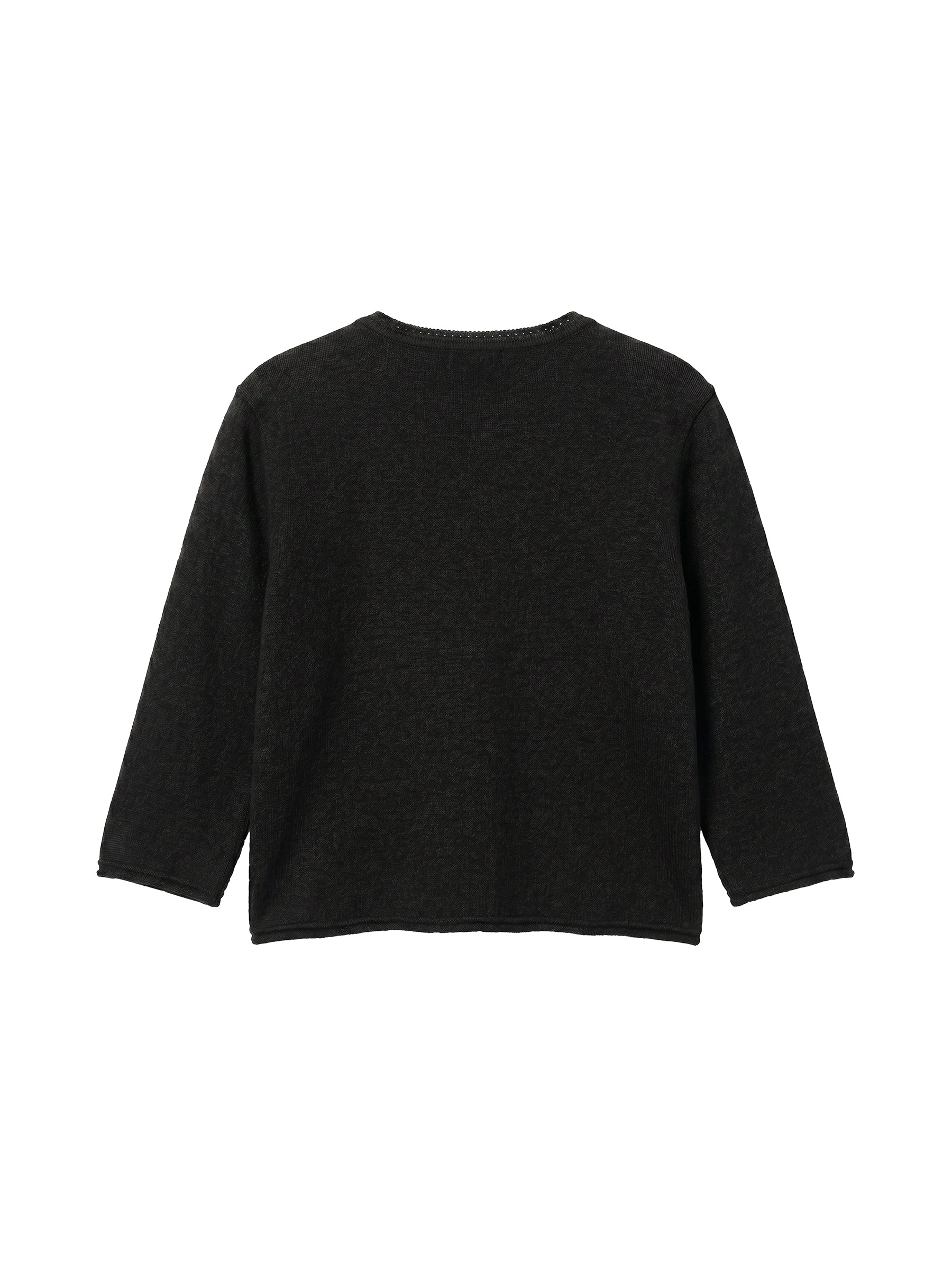 CUBIC Textured Button Knit Cardigan-8