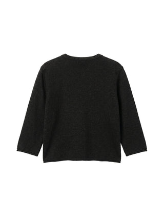 CUBIC Textured Button Knit Cardigan
