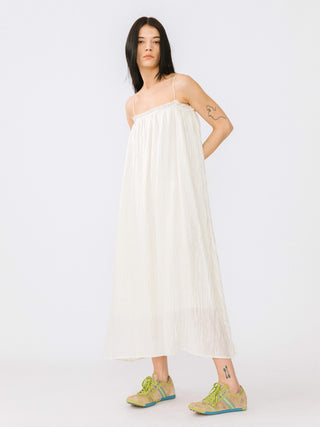 Spaghetti Strap A-line Maxi Dress