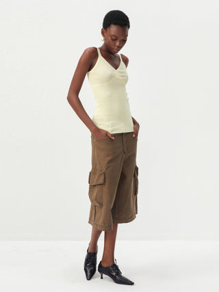 CUBIC 100% Cotton Knit Camisole