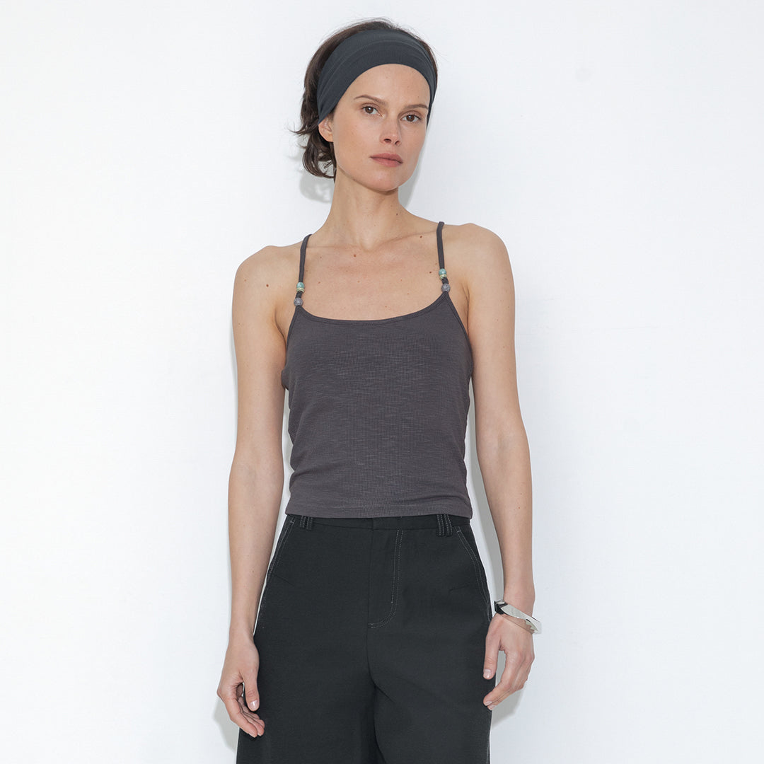 Beaded Slim Fit Cami Top-8