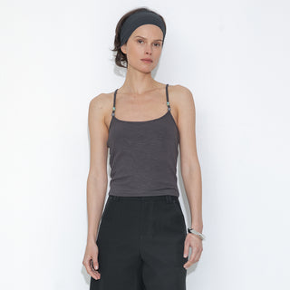 Beaded Slim Fit Cami Top