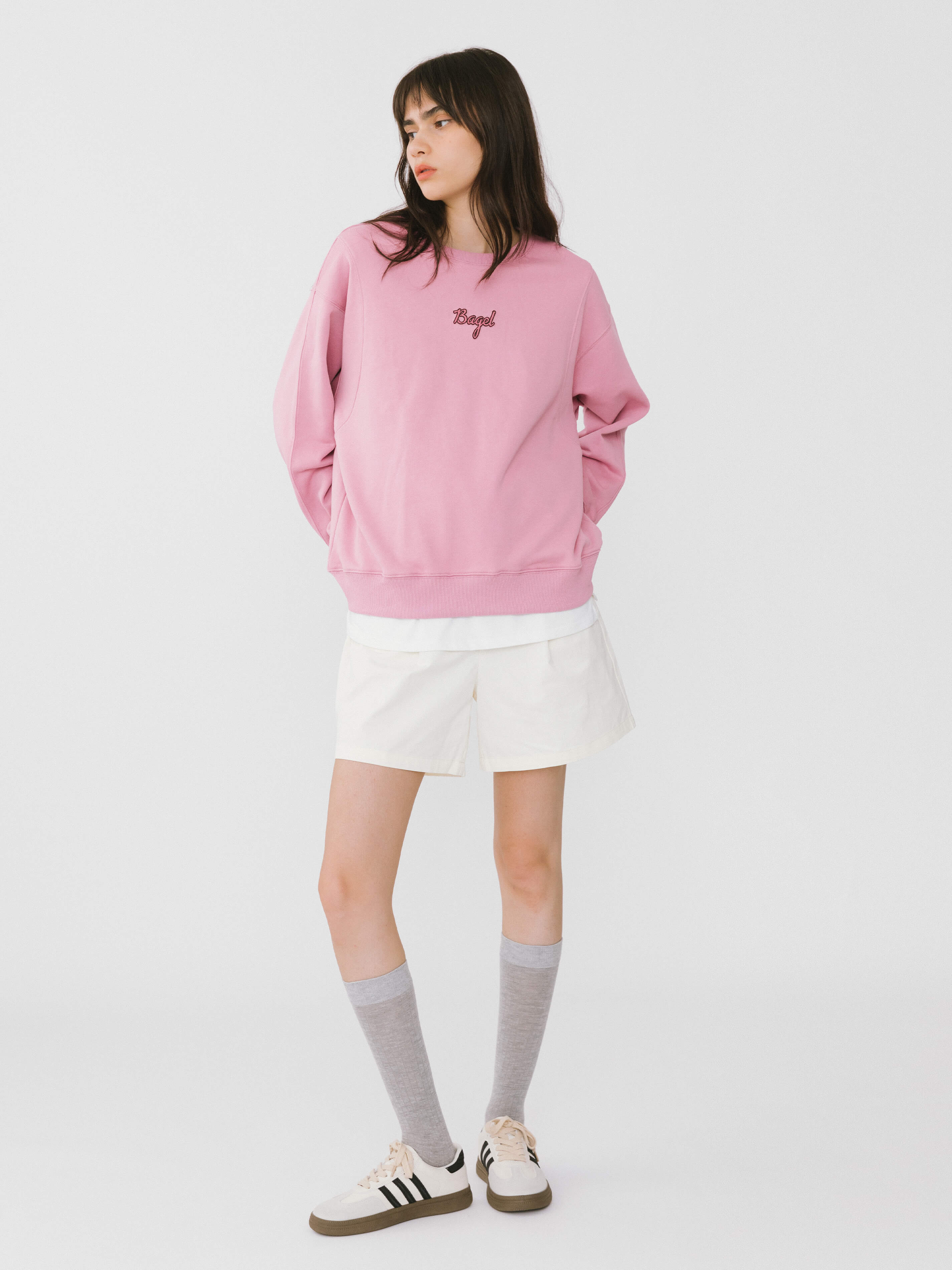 Bagel Oversized Boyfriend Sweater-8