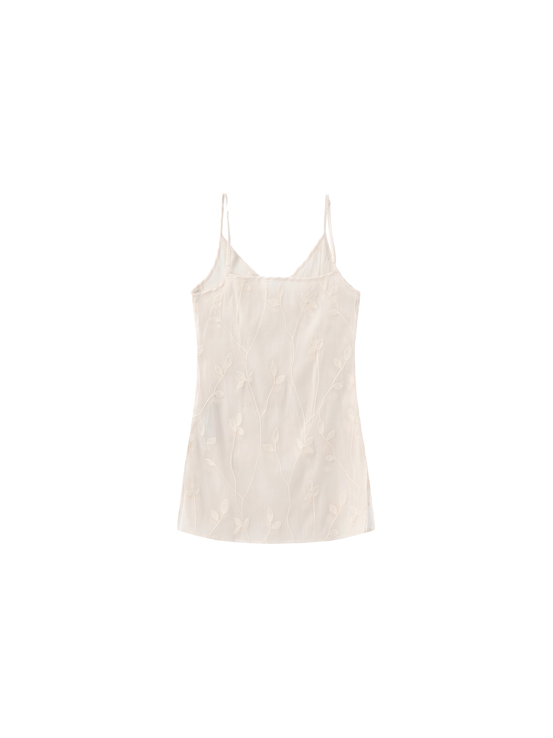 3D Crochet Floral V-Neck Cami Top-8