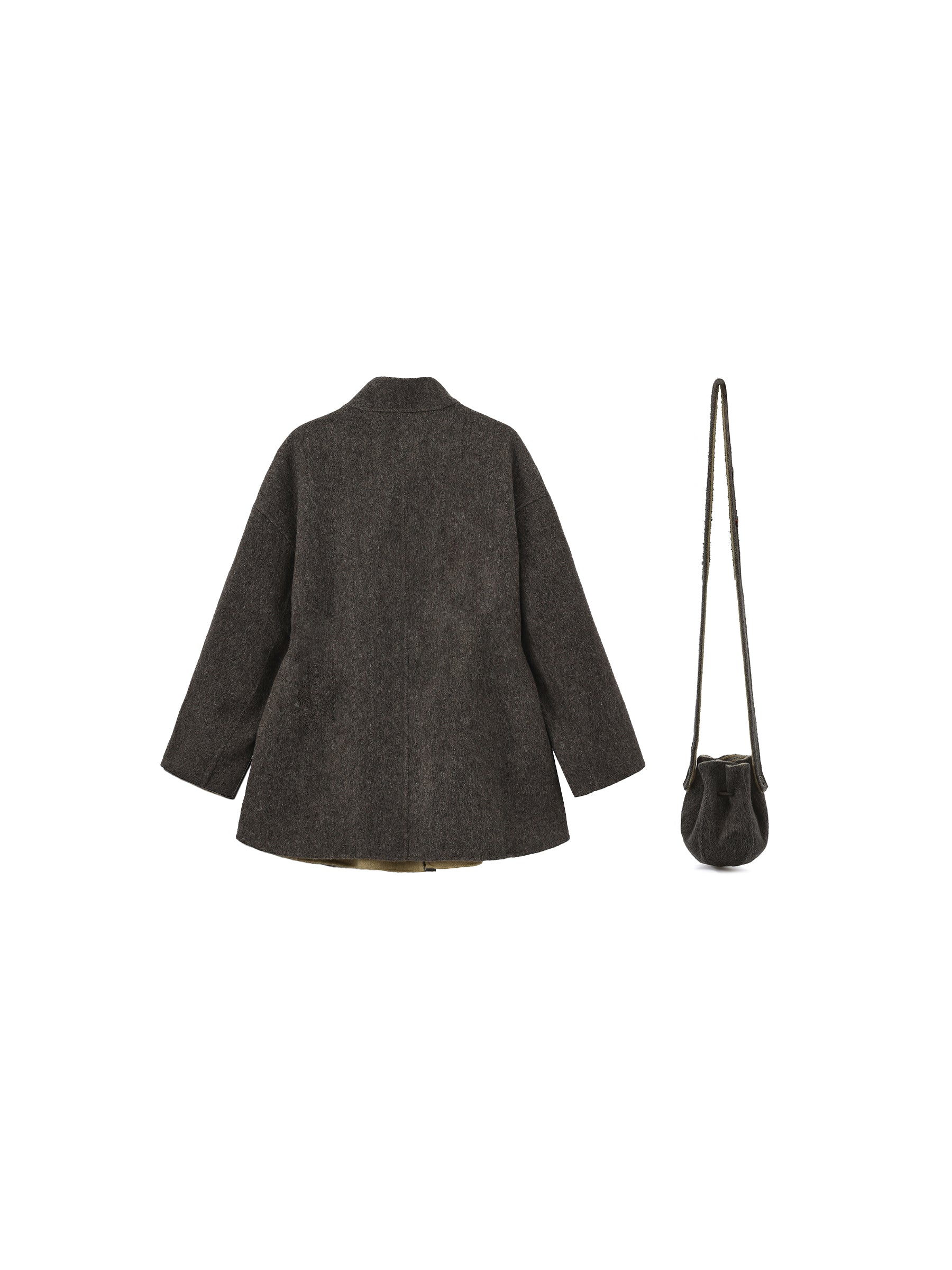 Wool-Blend Mid-Length Coat-8