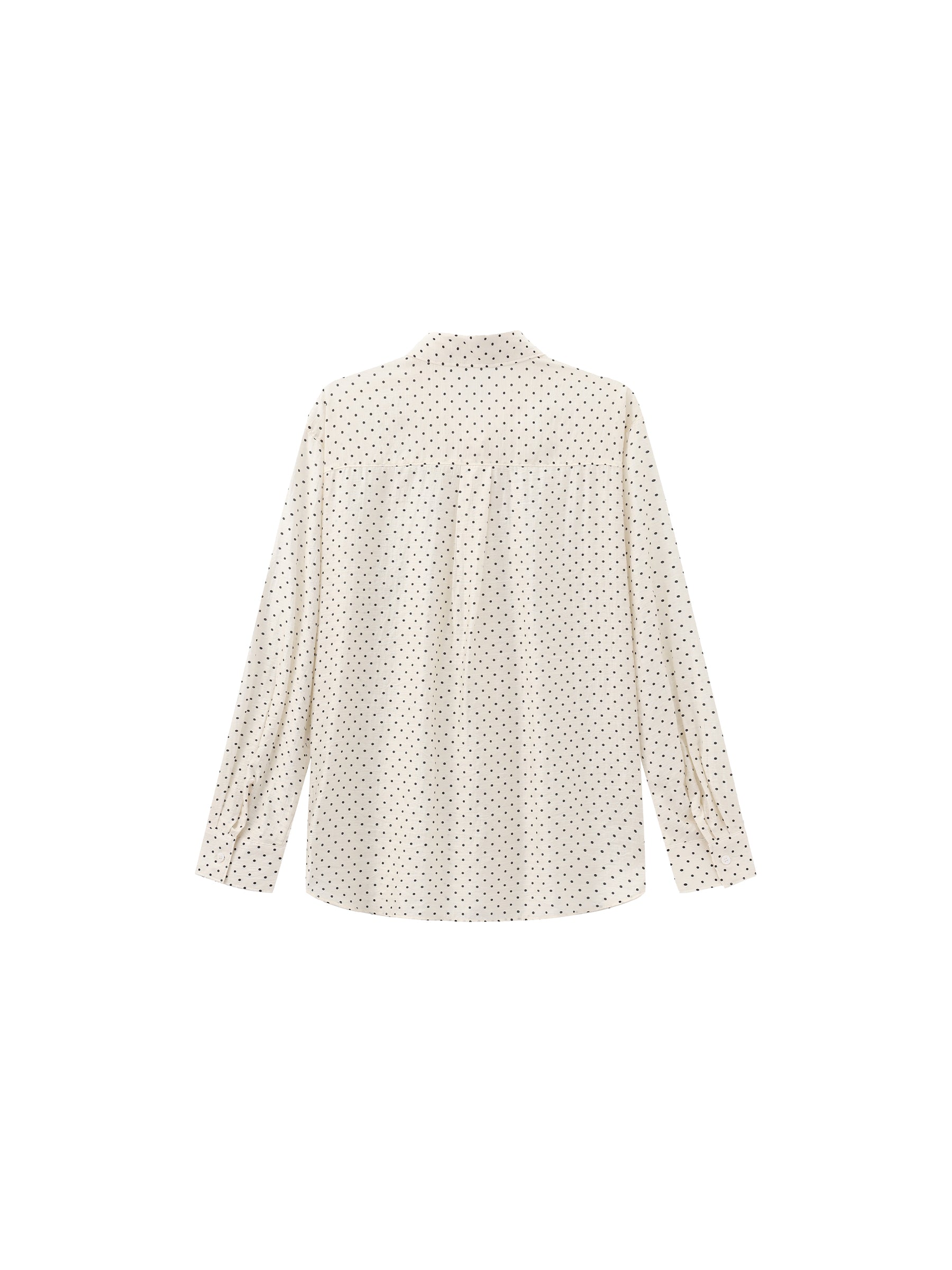 CUBIC Lyocell Polka Dot Shirt-8