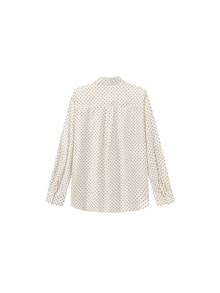 CUBIC Lyocell Polka Dot Shirt