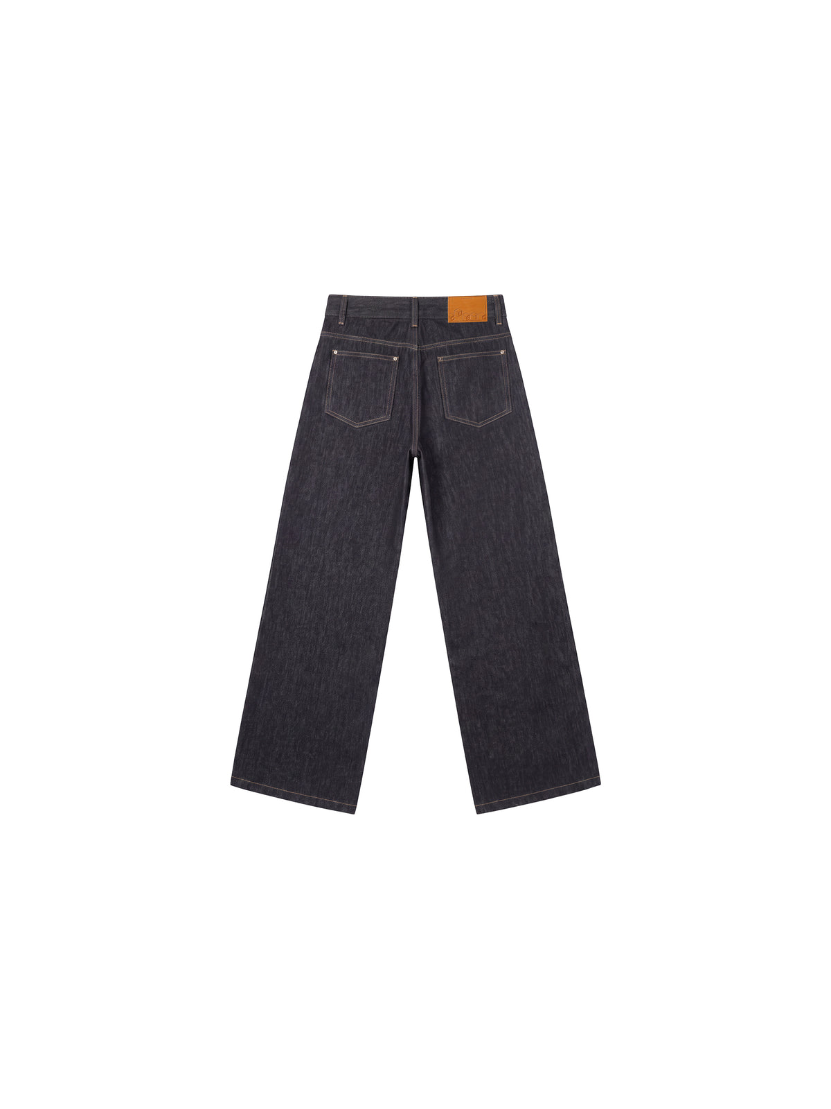 CUBIC High-Rise Wide-Leg Jeans-8