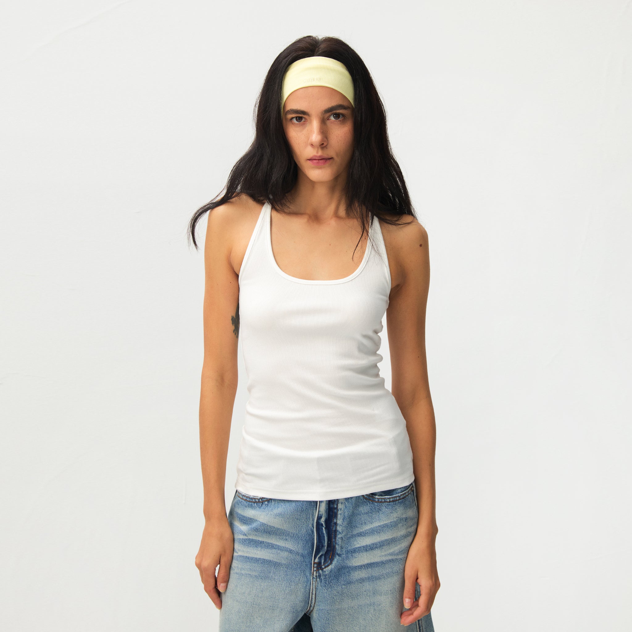 C by CUBIC Slim-Fit Sleeveless Knit Tank Top-18