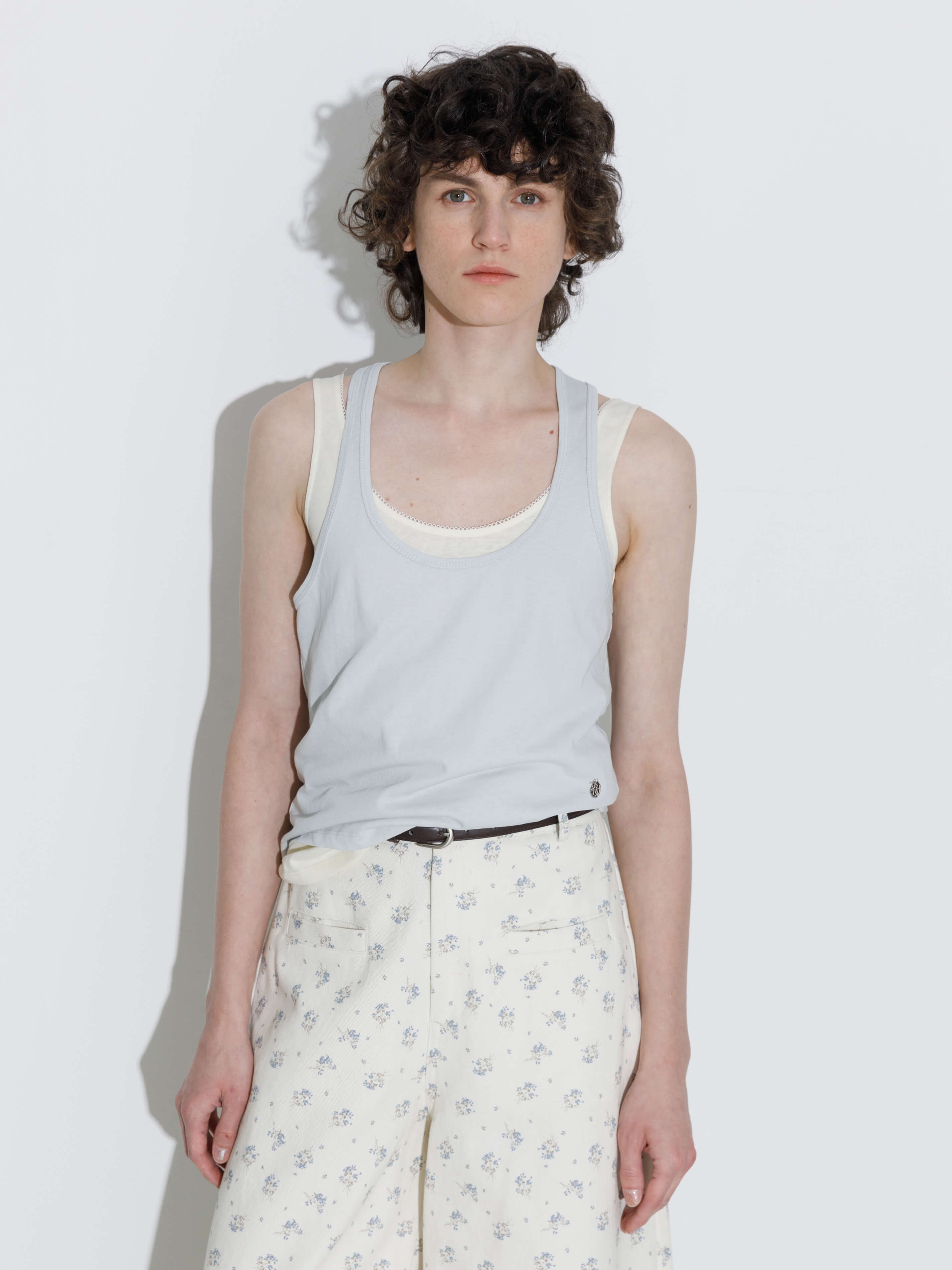 Convertible Two-Piece Color-Block Layered Vest-9