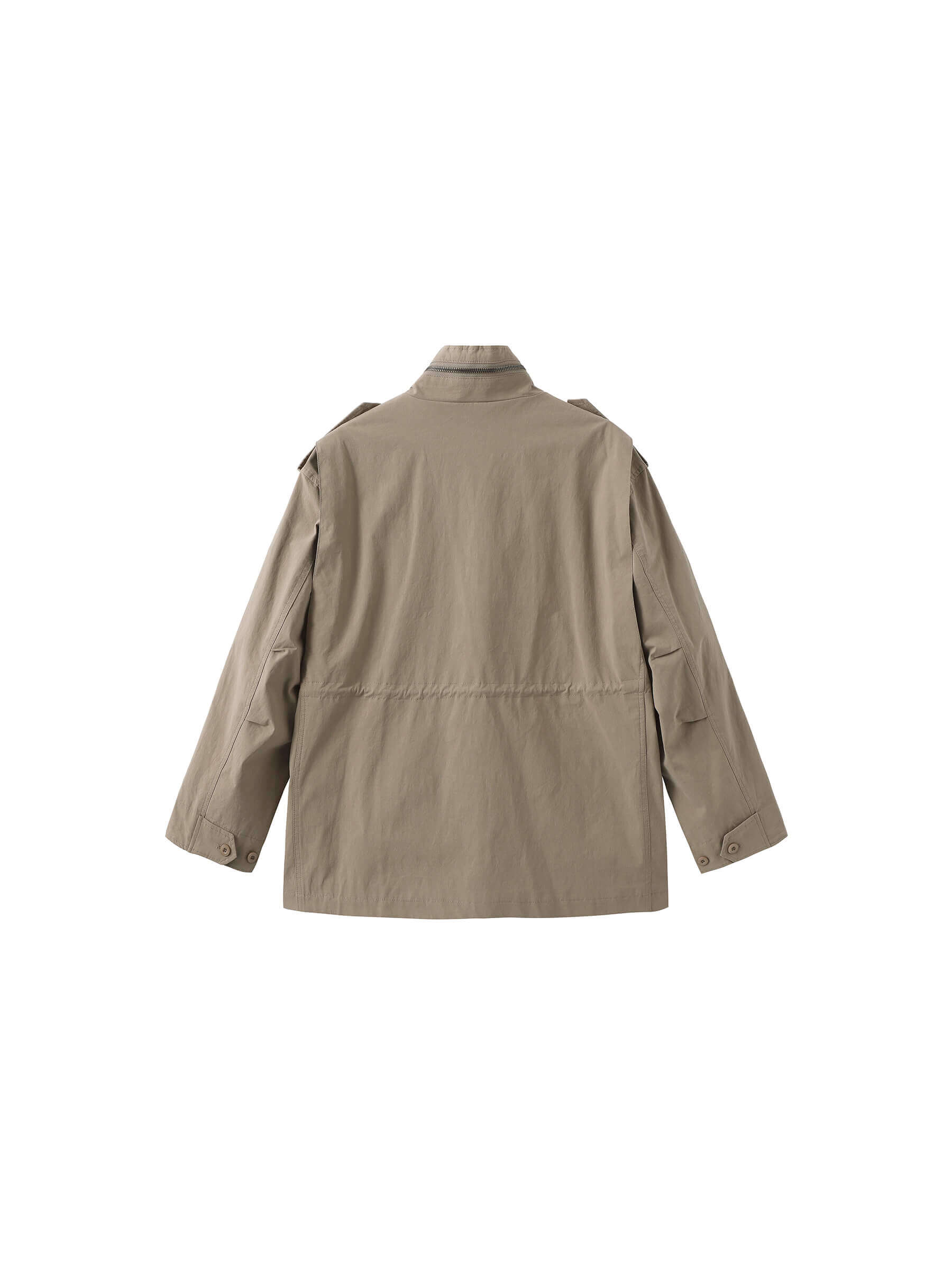 ONE BY CUBIC Funnel Neck 100% Cotton Cargo Jacket-9