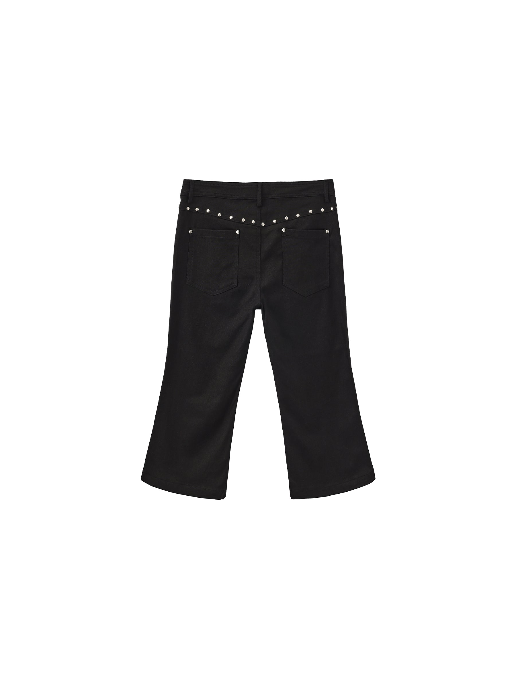 Vintage Lyocell-Blend Cropped Flared Trousers-8