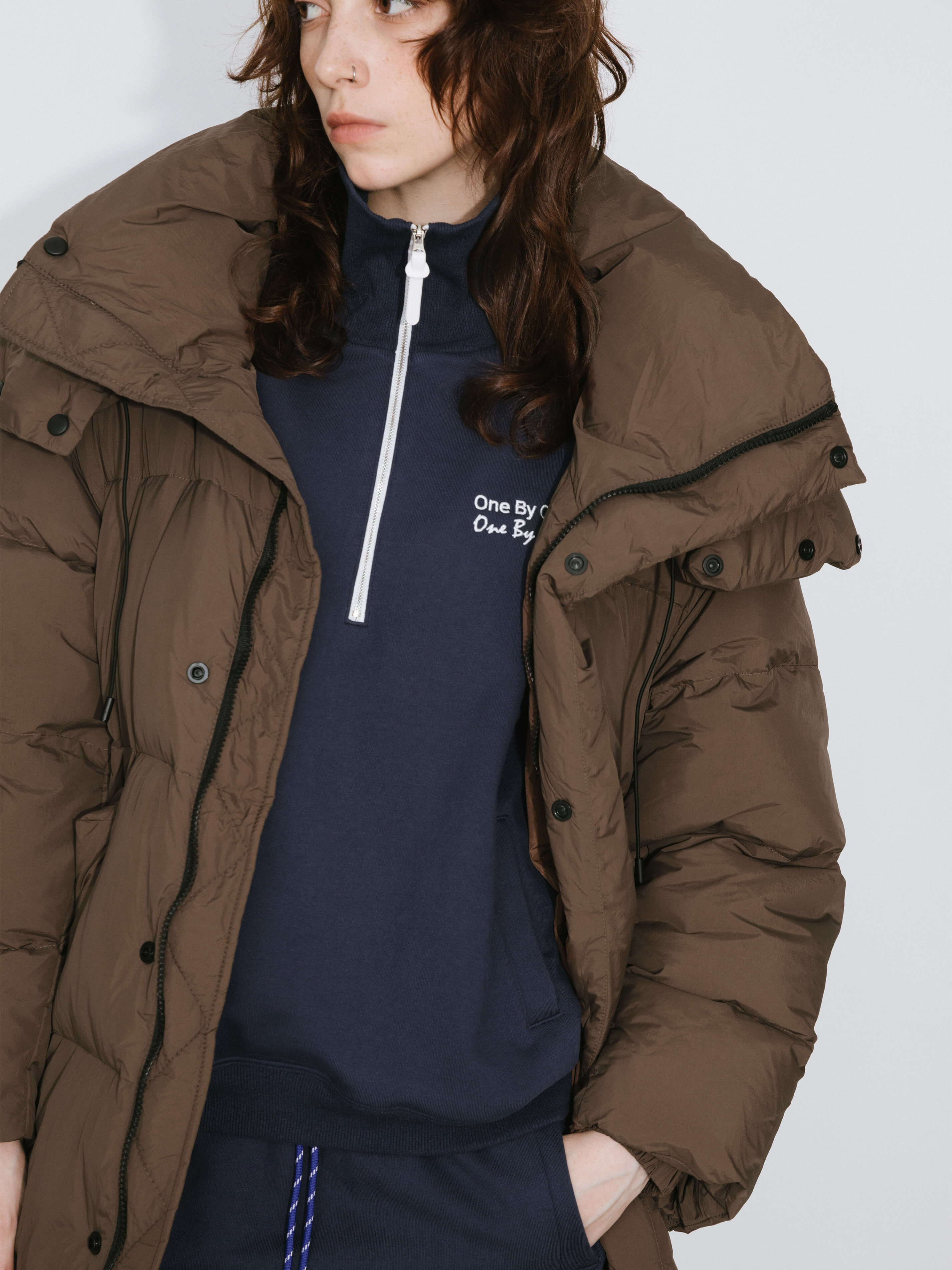Long A-line Down Coat-9