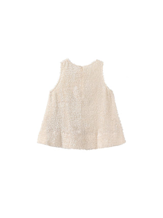 Fringe Feather Sleeveless Vest