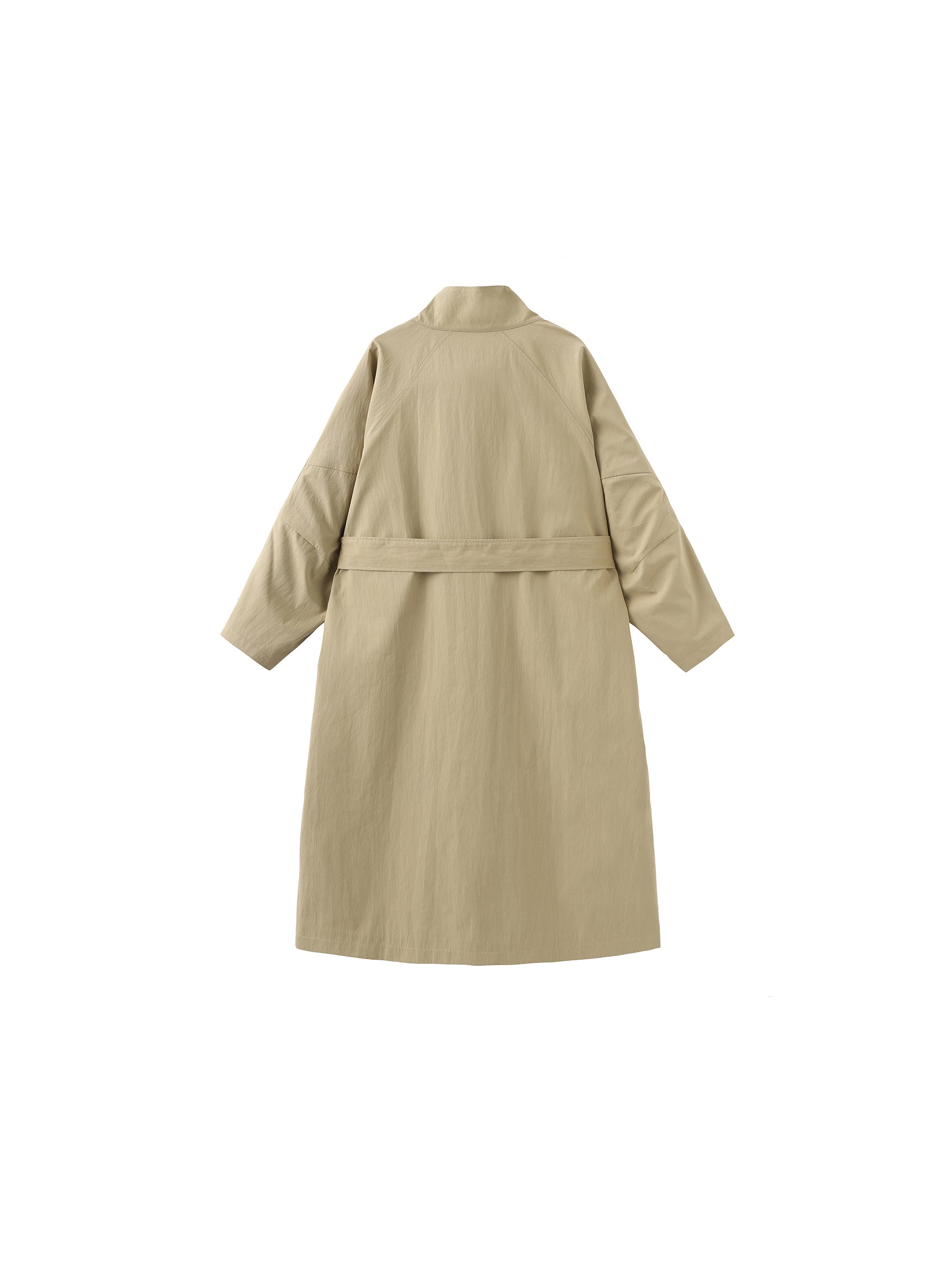 Single Breasted Trench Coat-8