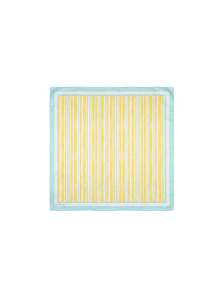 CUBIC Silk Striped Bandana Scarf