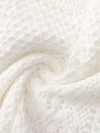 Crochet Knit Hollow-Out Trousers
