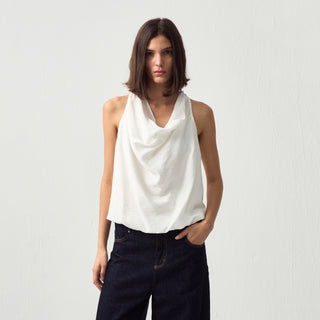 CUBIC Solid Halter Neck Camisole