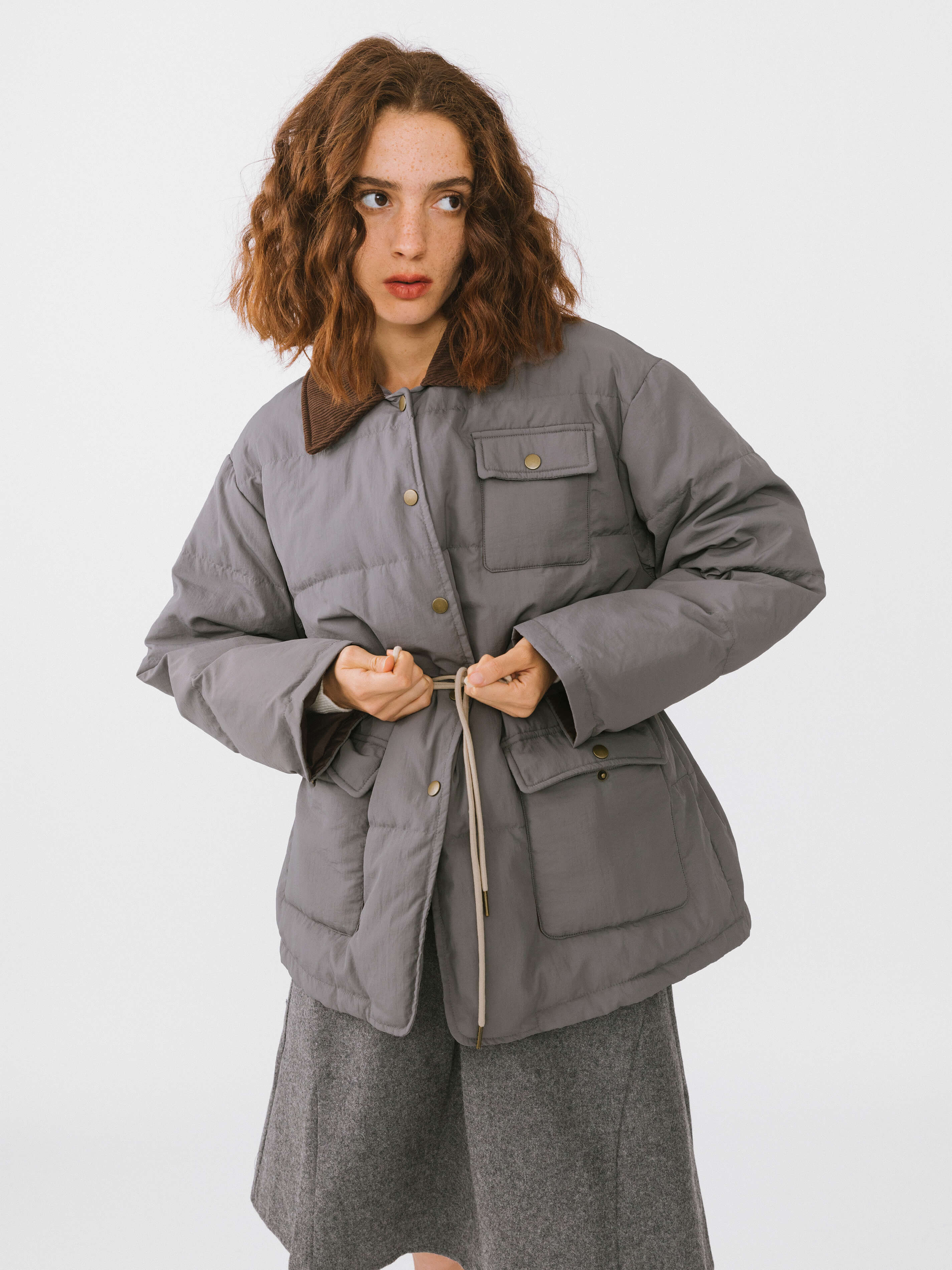 Cargo Down Coat-9