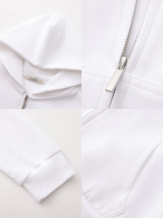 CUBIC Casual Zip-Up Hooded Sweatshirt