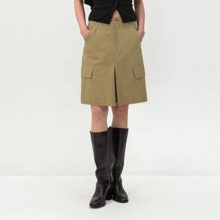 CUBIC Cargo Pleated Skirt