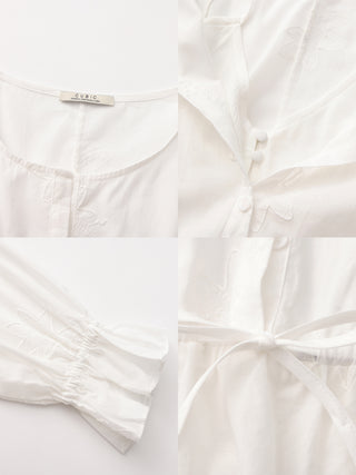 CUBIC Pure Cotton Shirt Dress with Lace
