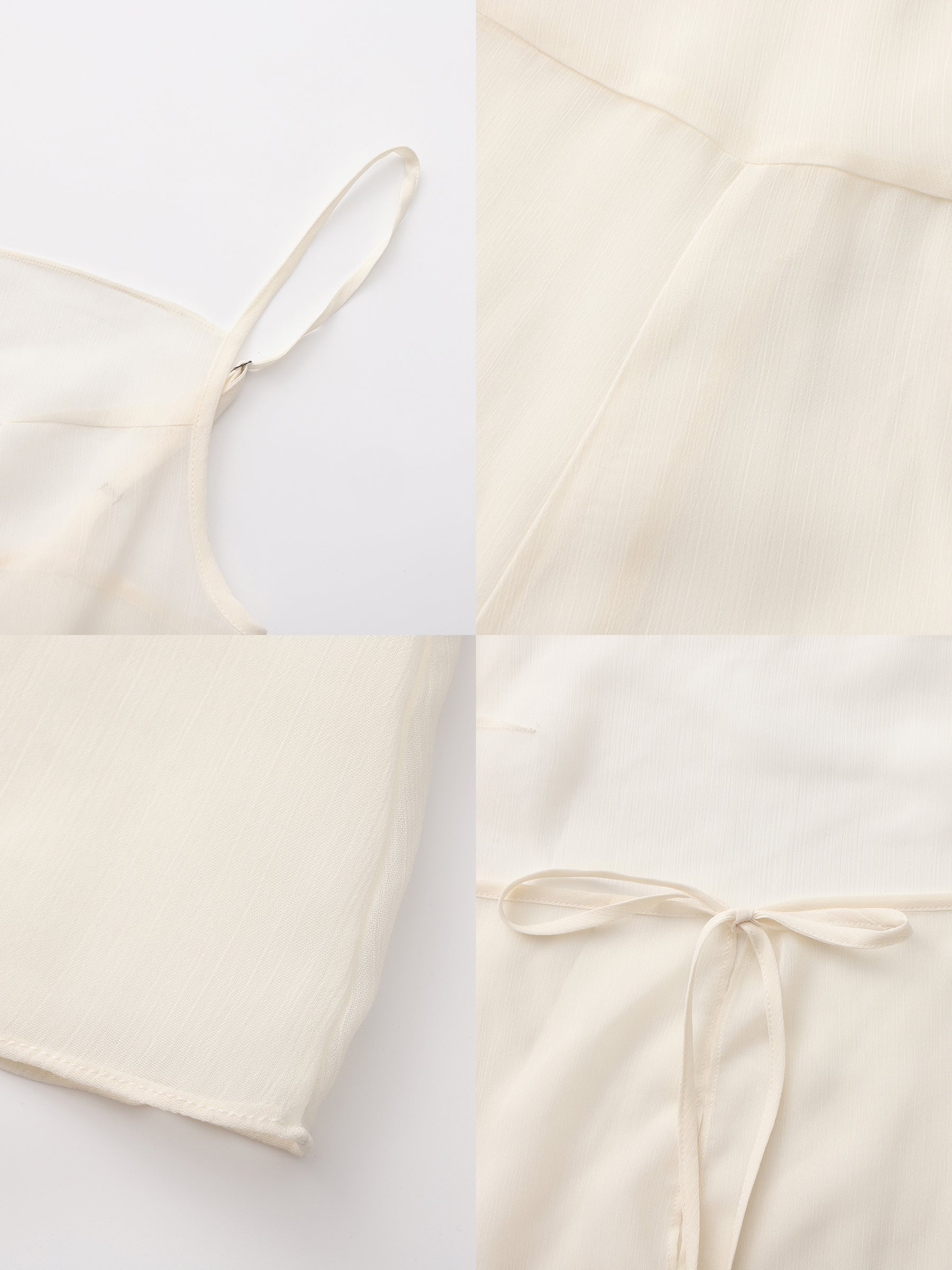 CUBIC Effortless Sheer Slip Maxi Dress-9