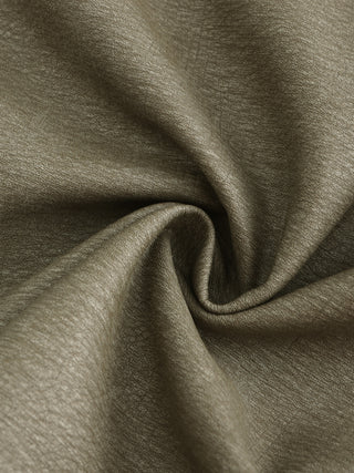 Raw Edge Pleated A-line Skirt