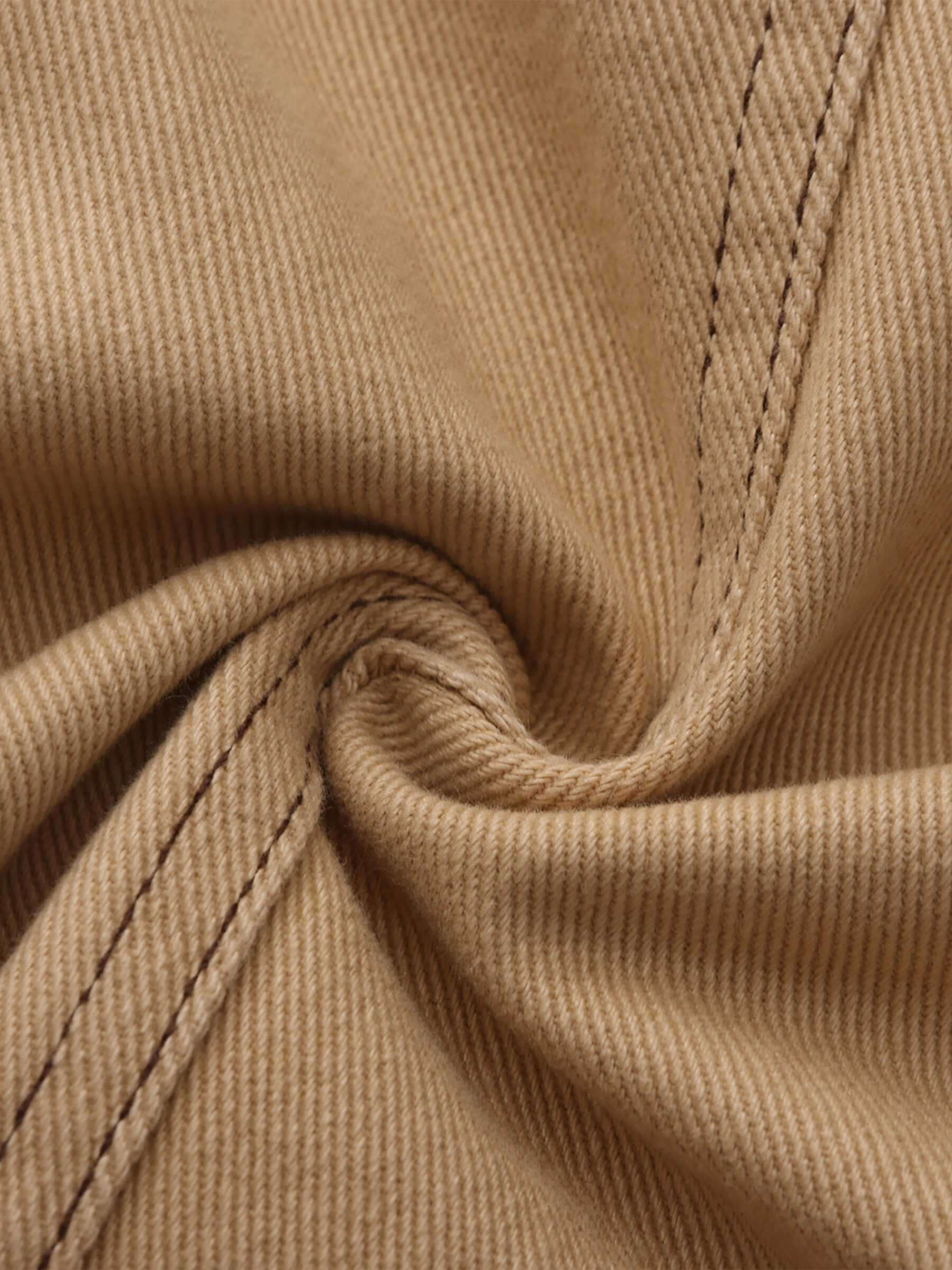 Cotton Loose Lapel Jacket with Asymmetric Pockets-11
