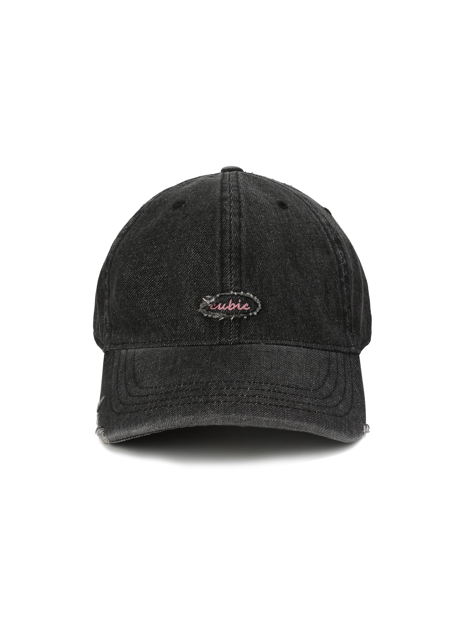 Denim Cubic Cap-11