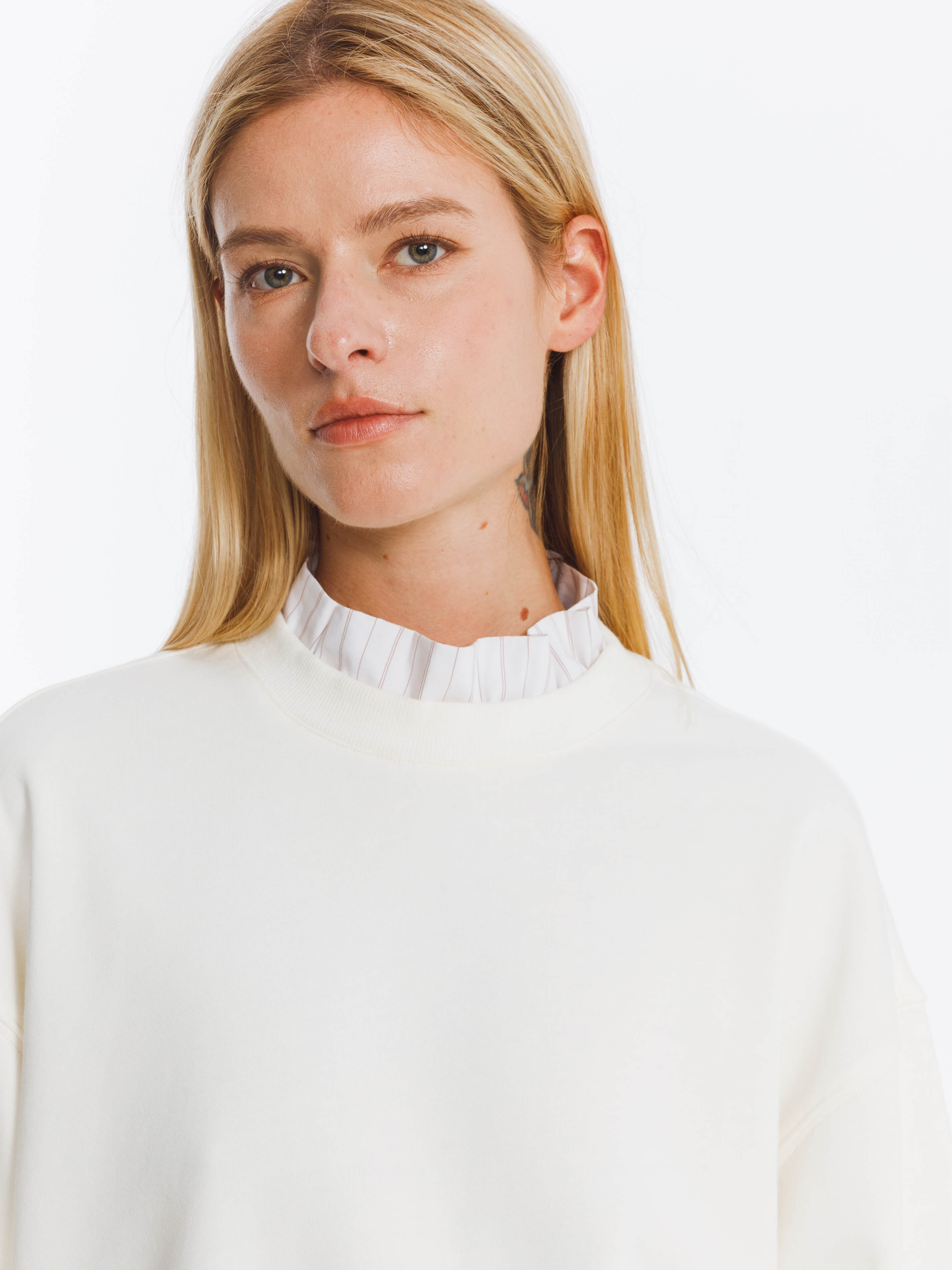 Oversized Sweatshirt with Cotton Blend-9