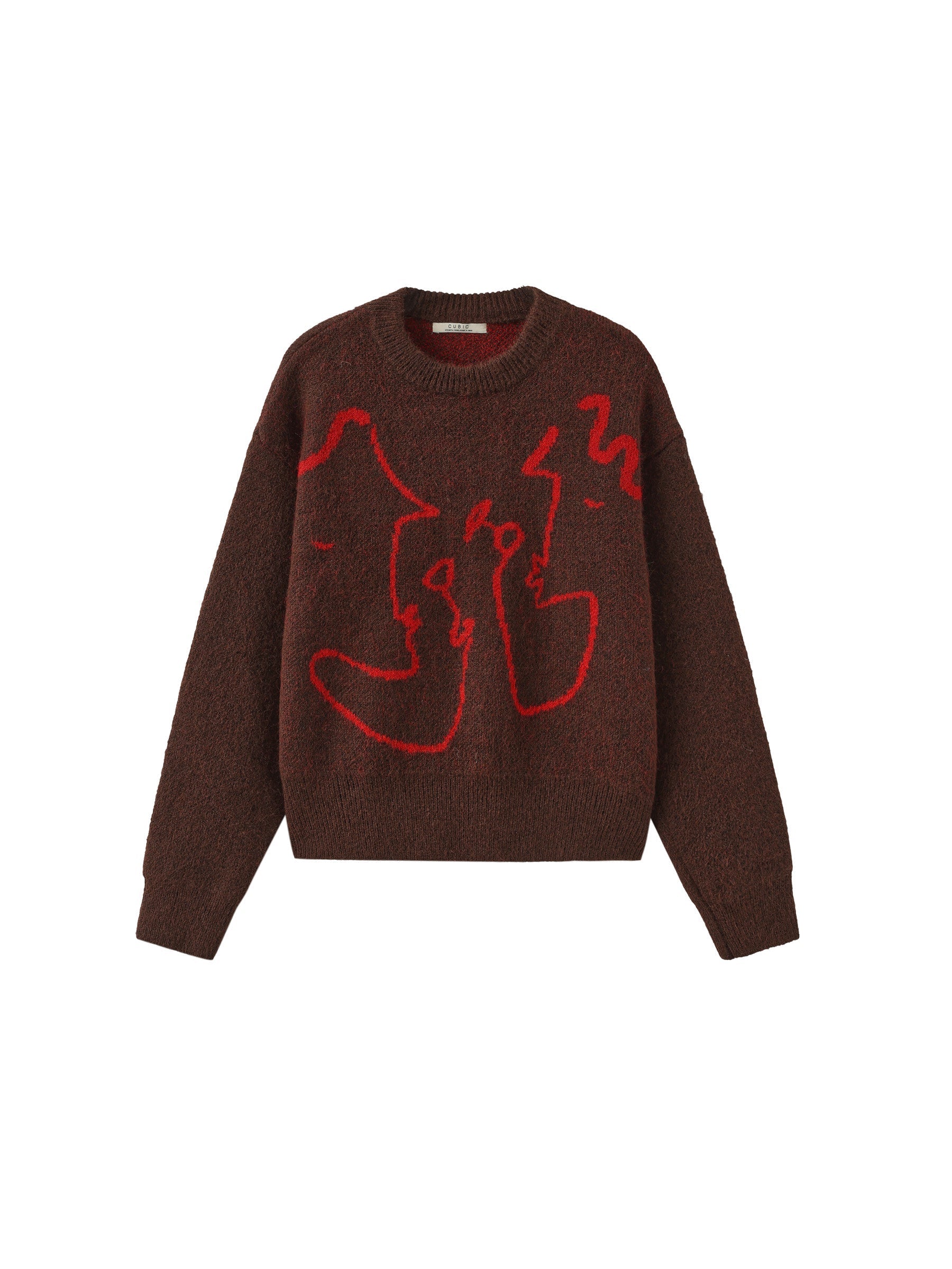 "CUBIC WINE CLUB" Sweater-10