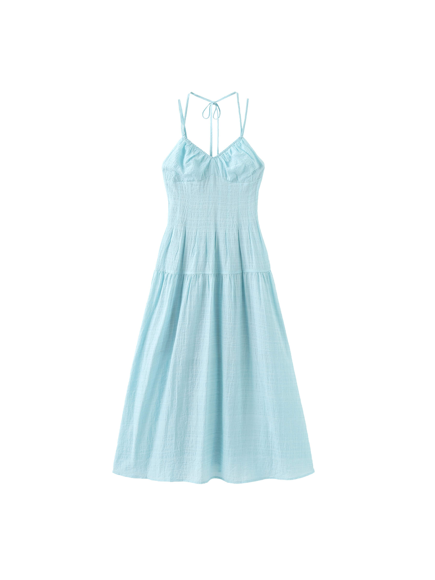Sweetheart Sheer Midi Dress-11