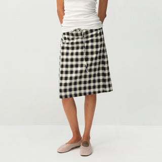 CUBIC Straight H‑line Two‑way Skirt