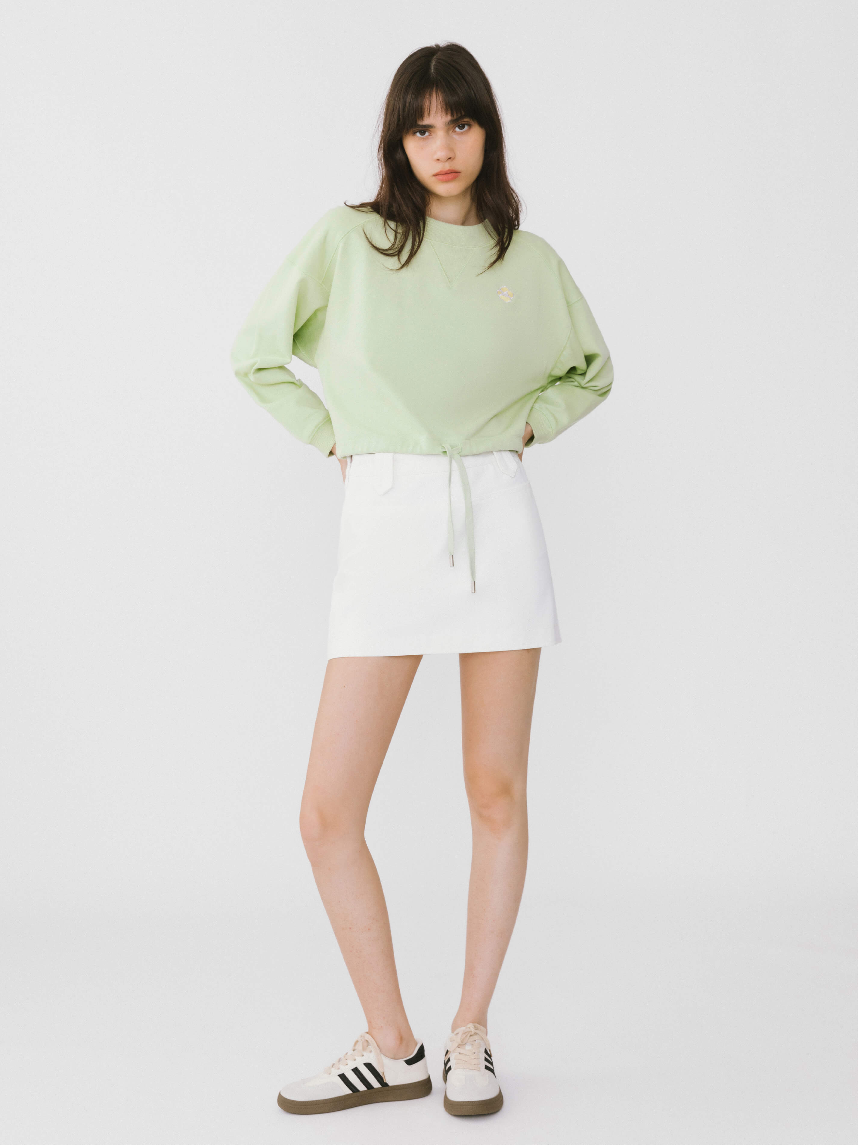 Short Basic Sweatshirt-11