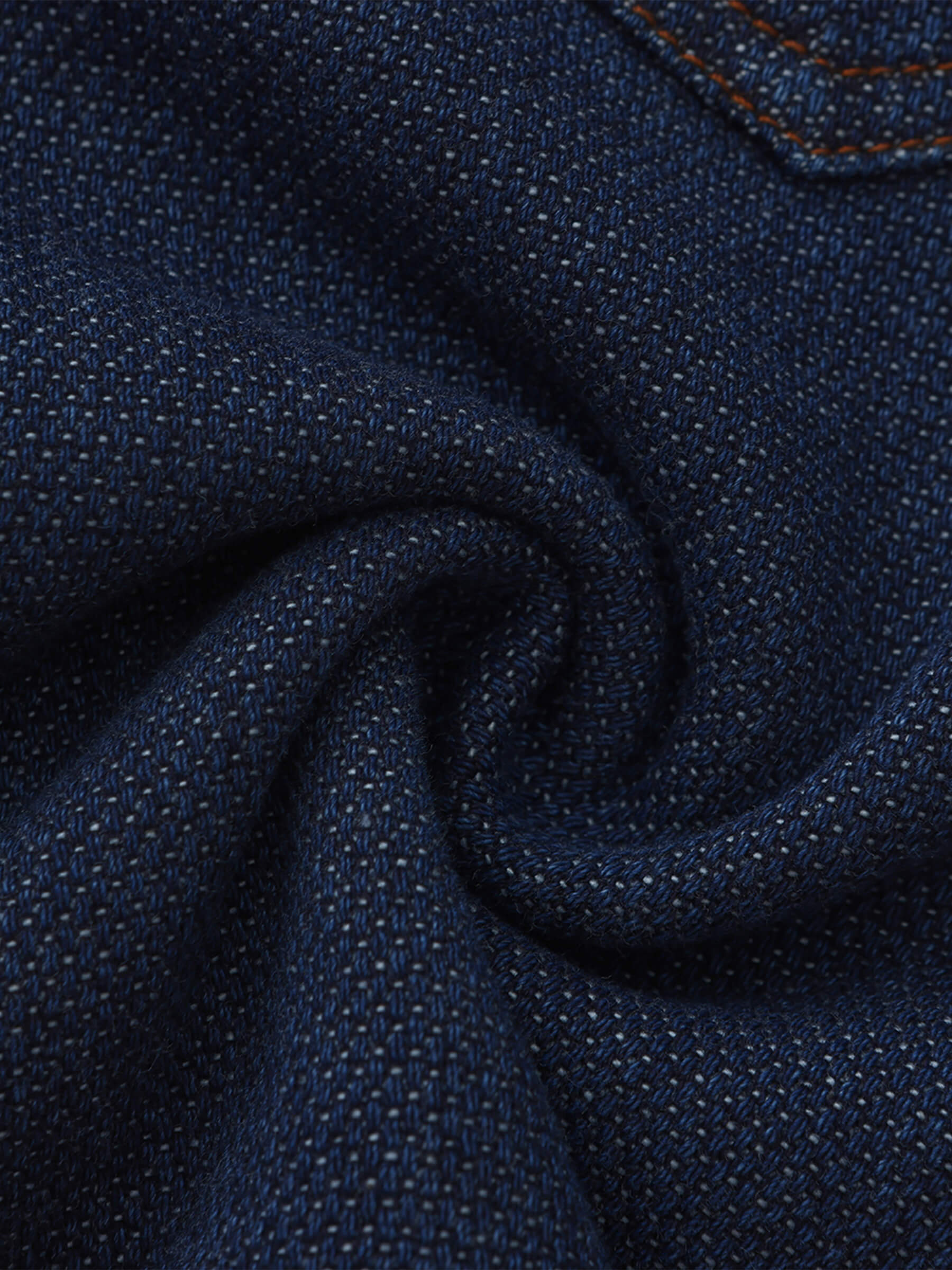 Retro A-line Denim Skirt without Waistband-11