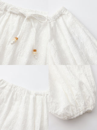CUBIC Artistic Embroidered Balloon Pants