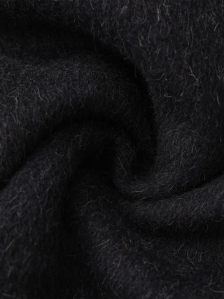 Minimal Wool-Blend Waist-Defined Coat