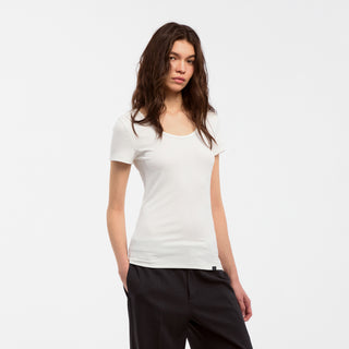 CUBIC Modal Long Slim Fit Crew Neck T-Shirt