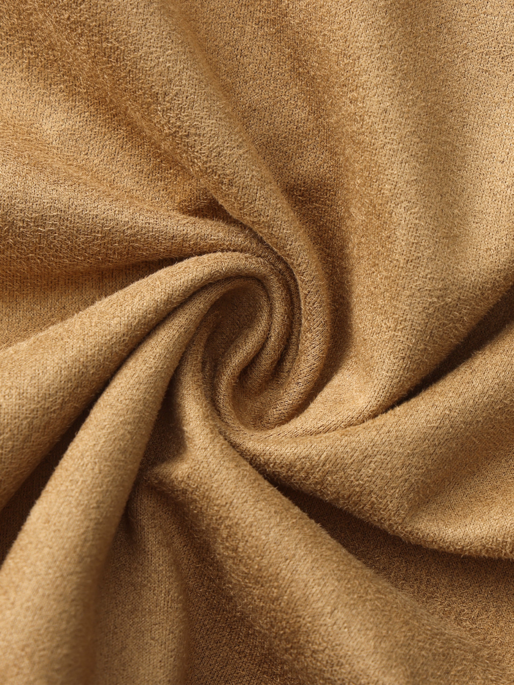 Asymmetrical Suede Skirt-10
