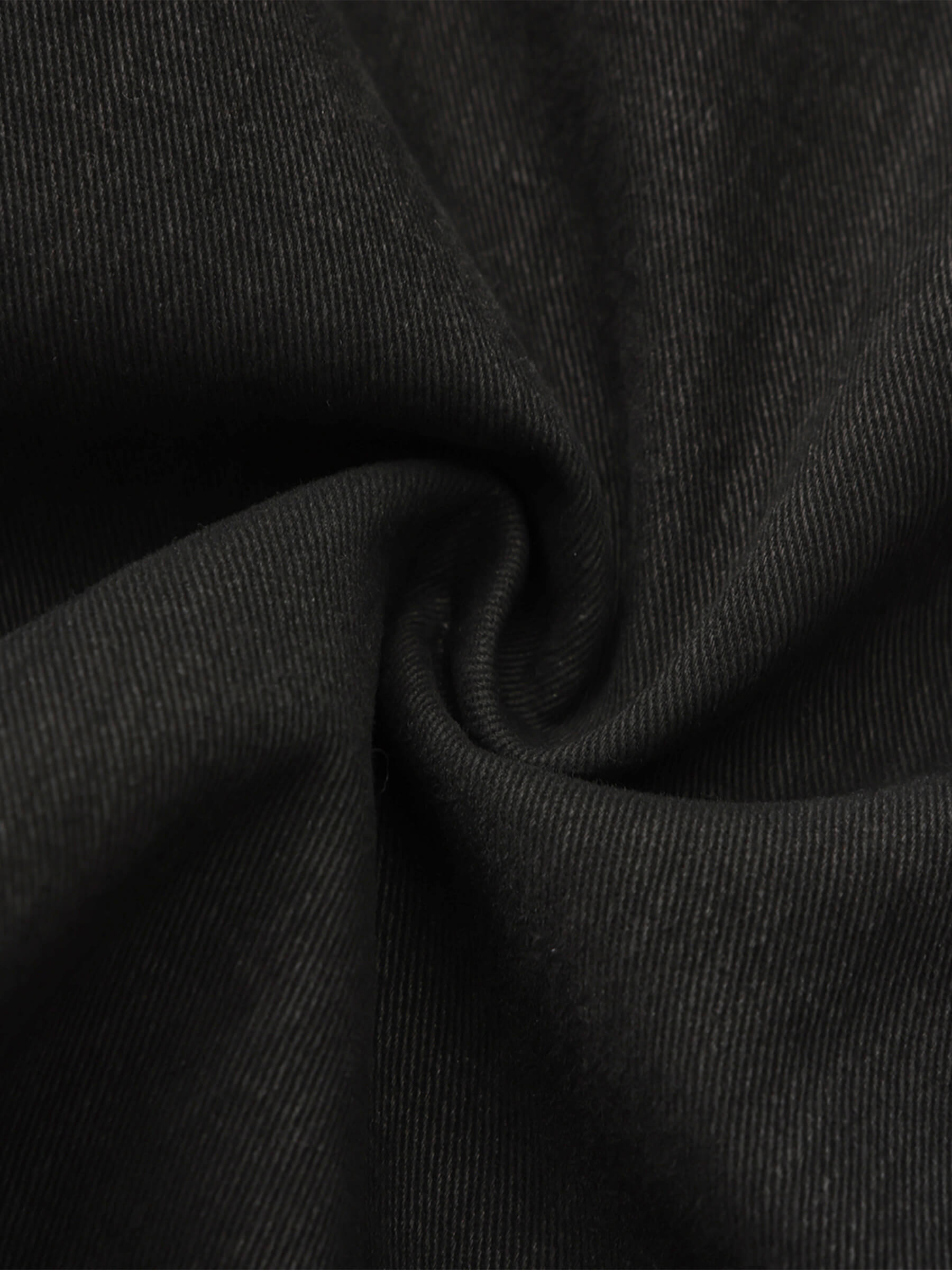 ONE BY CUBIC Black Tailored Double Breasted 100% Cotton Jacket-11